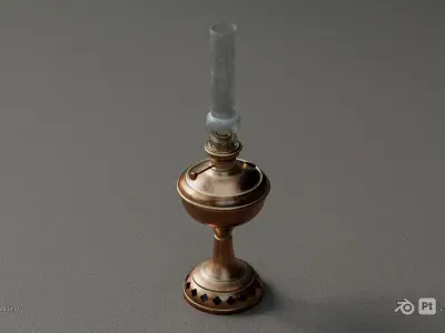 Old Lamp Free 3D model