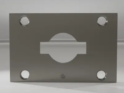 Cover strip for door lock 3D model