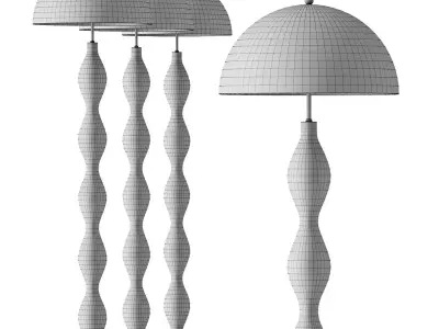 Powers Floor Lamp NV Gallery 3D model