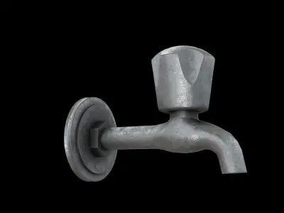 Compression TAP worn Low-poly 3D model