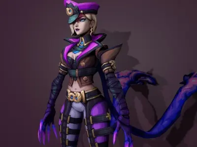 evelynn 3D model