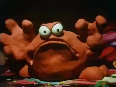 TRAP DOOR THE BIG RED THING FANTASY FIGURE MODEL TOY SCULPTURE 3D print model