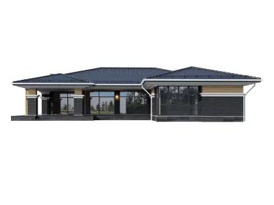 Modern V157 with BLENDER file 3D model