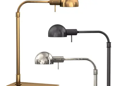 OSBORNE DOME SHADE TASK TABLE LAMP 3D model