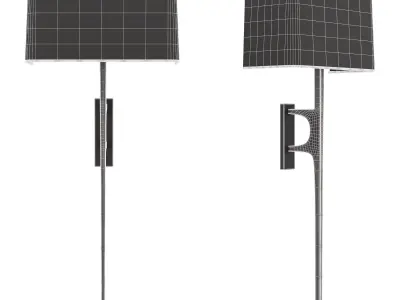 RH WRIGHT GRAND SCONCE 3D model