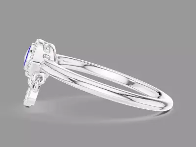  Light Diamond Ring  3D print model
