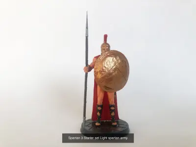 Light spartan army 3D Model Pack