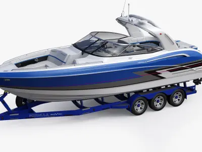  Formula 350 FX CBR Luxury Sport Boat and Trailer Phoenix 