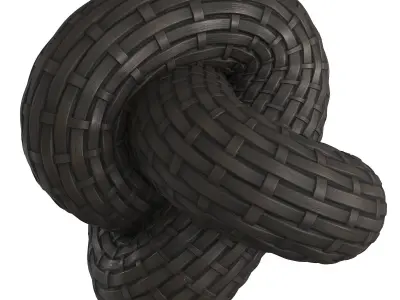 Brown Rattan Material Texture