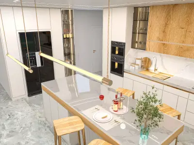 Kitchen  3D model shop