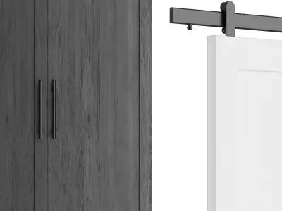 crownlab Sliding doors 3D model
