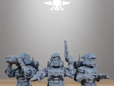 Scavenger Heavy Tank  3D print model