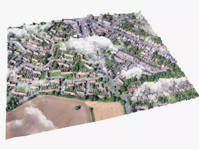 Mutton Ln-Potters Bar-United Kingdom 3D model