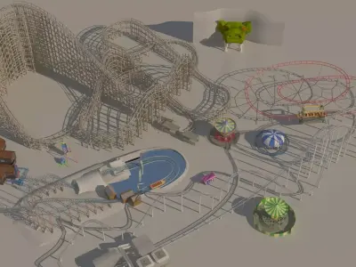 Amusement Park  3D model