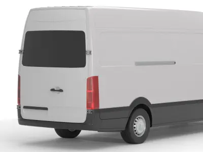 Generic Van 02 3D model