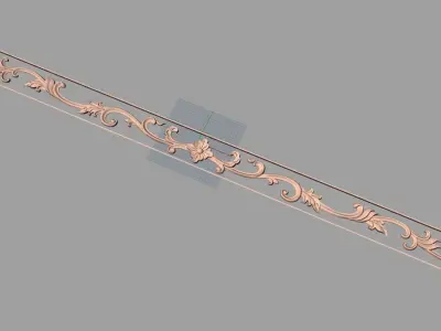 CNC 3D relief design STL format file used for artcam aspire E750 3D model
