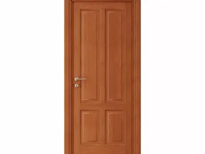 wood Door 3D model