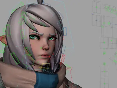 Lyette 3D model