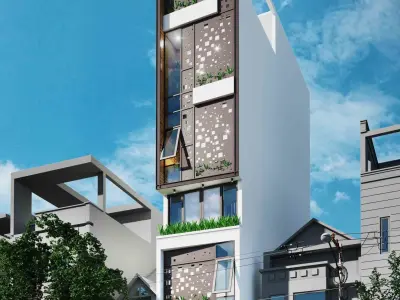 BamBoo House 3D model