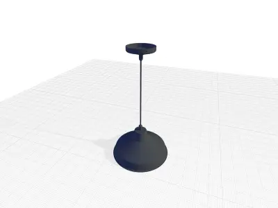 Nova Light Single Cone Pendant 3D model