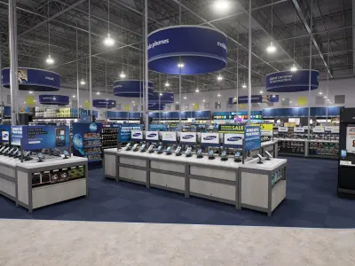  Best Buy Scene - Unreal Engine 4 