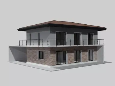 Modern Villa House 3D model