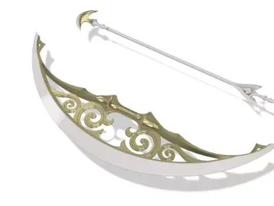 Bow of Light Legend of Zelda Breath of the Wild 3D print model