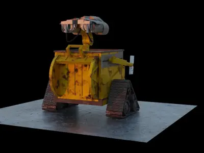 Wall-e wall e robot 3D model