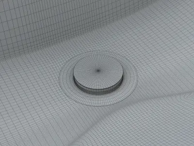 Kiplen Albany Bathroom Sink 3D model