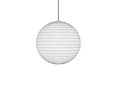 Paper Lantern 1 3D model