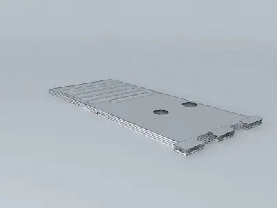 Intermarché Saint Pierre GROUPE DISTRICA Free 3D model