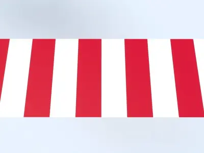 Canopy Awning Low-poly 3D model