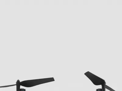 H22 Drone for Kids Adults with Camera Low-poly 3D model