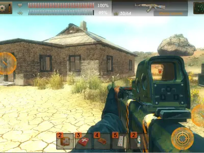 3D  Old House 07 Low-poly 3D model