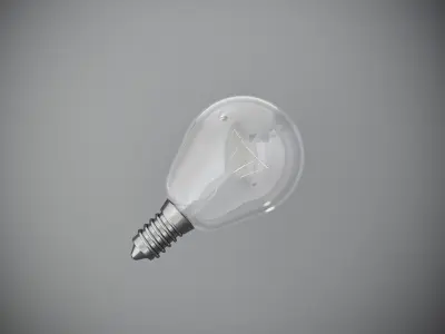 Modern Floor Lamp  Low-poly 3D model