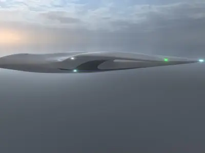 Explorer Spaceship 3D model