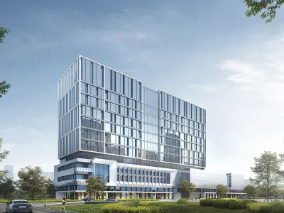 Headquarters Office Building 3D model