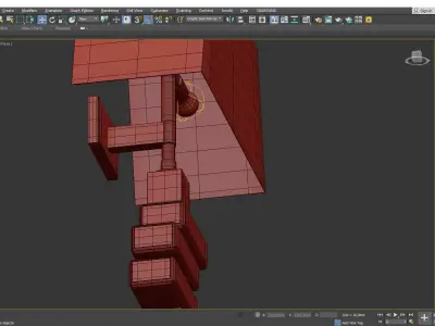 Moreau Large Sconce Low-poly 3D model