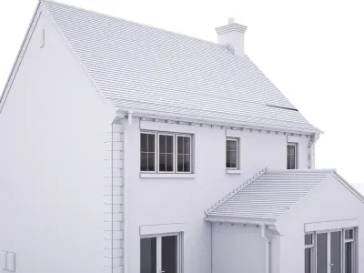 British House East Hagbourne 1 3D model