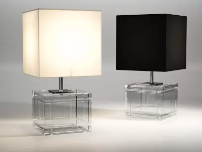 Academia Table Lamp Free 3D model