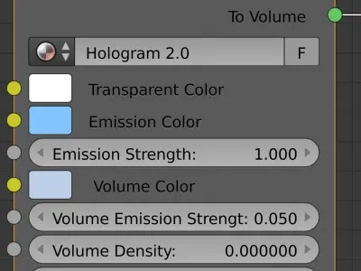 Hologram v2 3D model