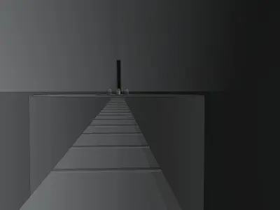 Megastructure  Continuous Body sector  Blame Tsutomu Nihei Low-poly 3D model