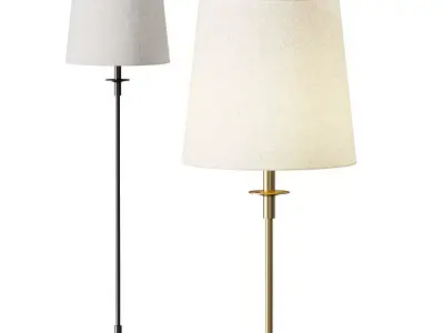 Remington Iron Floor Lamp 3D model