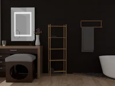 Design Bathroom interior 3D model
