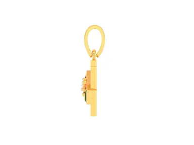 Kids Pendants 3dm STL OBJ FBX Renders Details 3D print model 19
