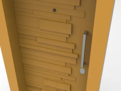 Sapa Door Low-poly 3D model