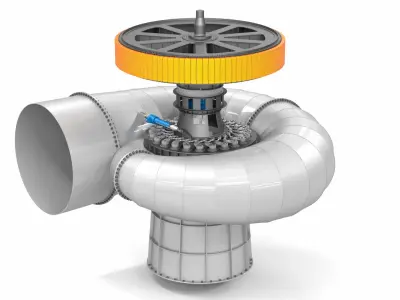  Hydroelectric power generator 