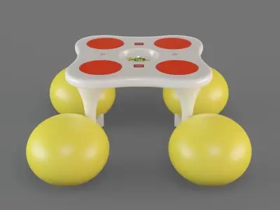 Lego Table 3D model