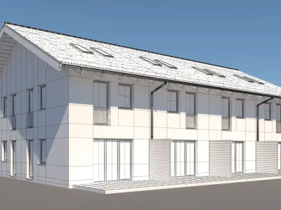 Generic Residential Building 001 3D model