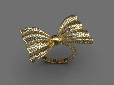 Light ring 3D print model 3